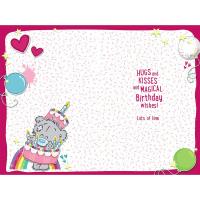 Daughter My Dinky Me to You Bear Birthday Card Extra Image 1 Preview